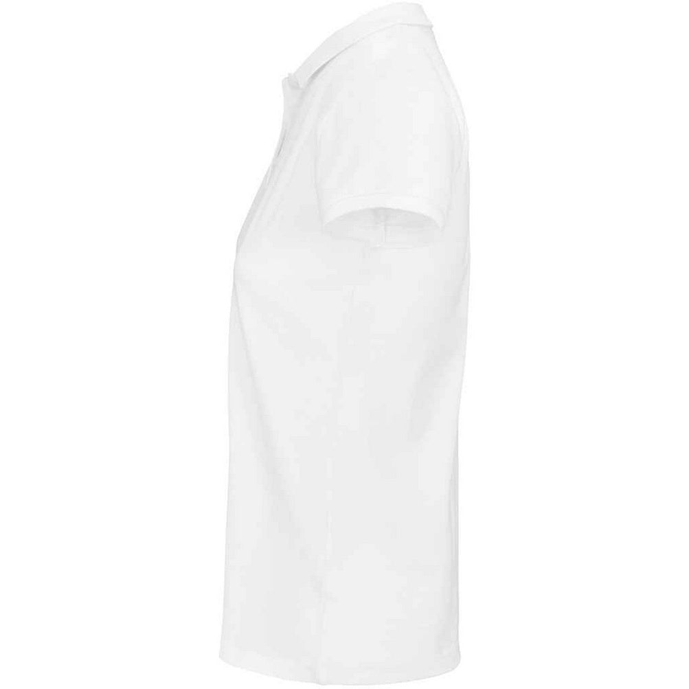 White - Back - SOLS Womens-Ladies Planet Organic Polo Shirt