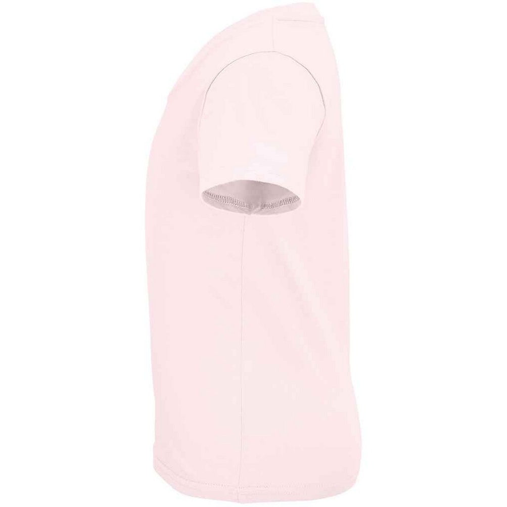 Pale Pink - Back - SOLS Childrens-Kids Crusader Organic T-Shirt