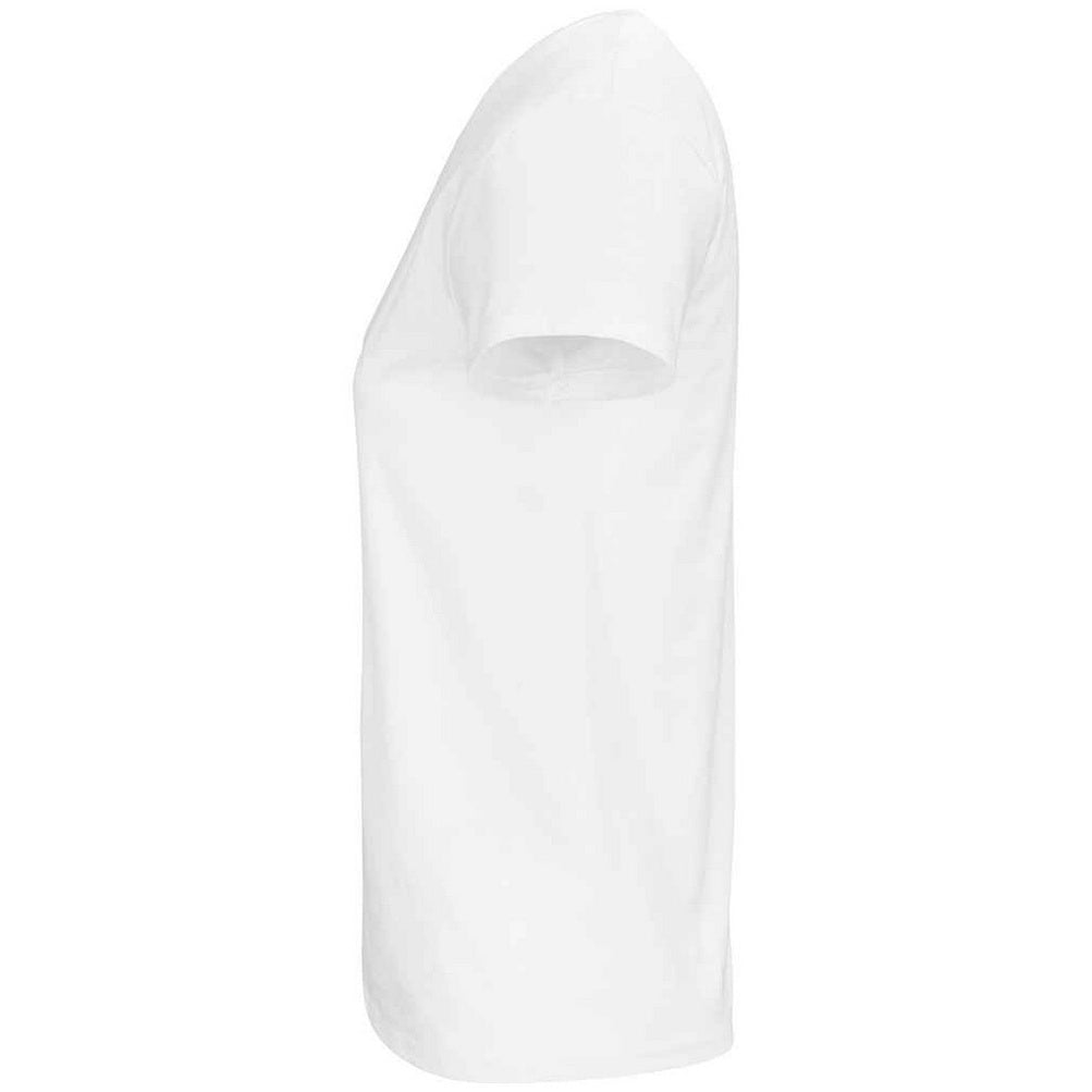 White - Back - SOLS Womens-Ladies Crusader Organic T-Shirt