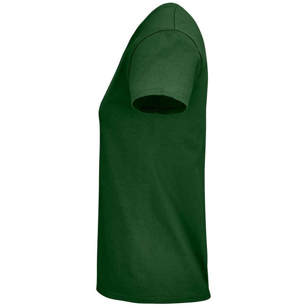 Bottle Green - Back - SOLS Womens-Ladies Crusader Organic T-Shirt