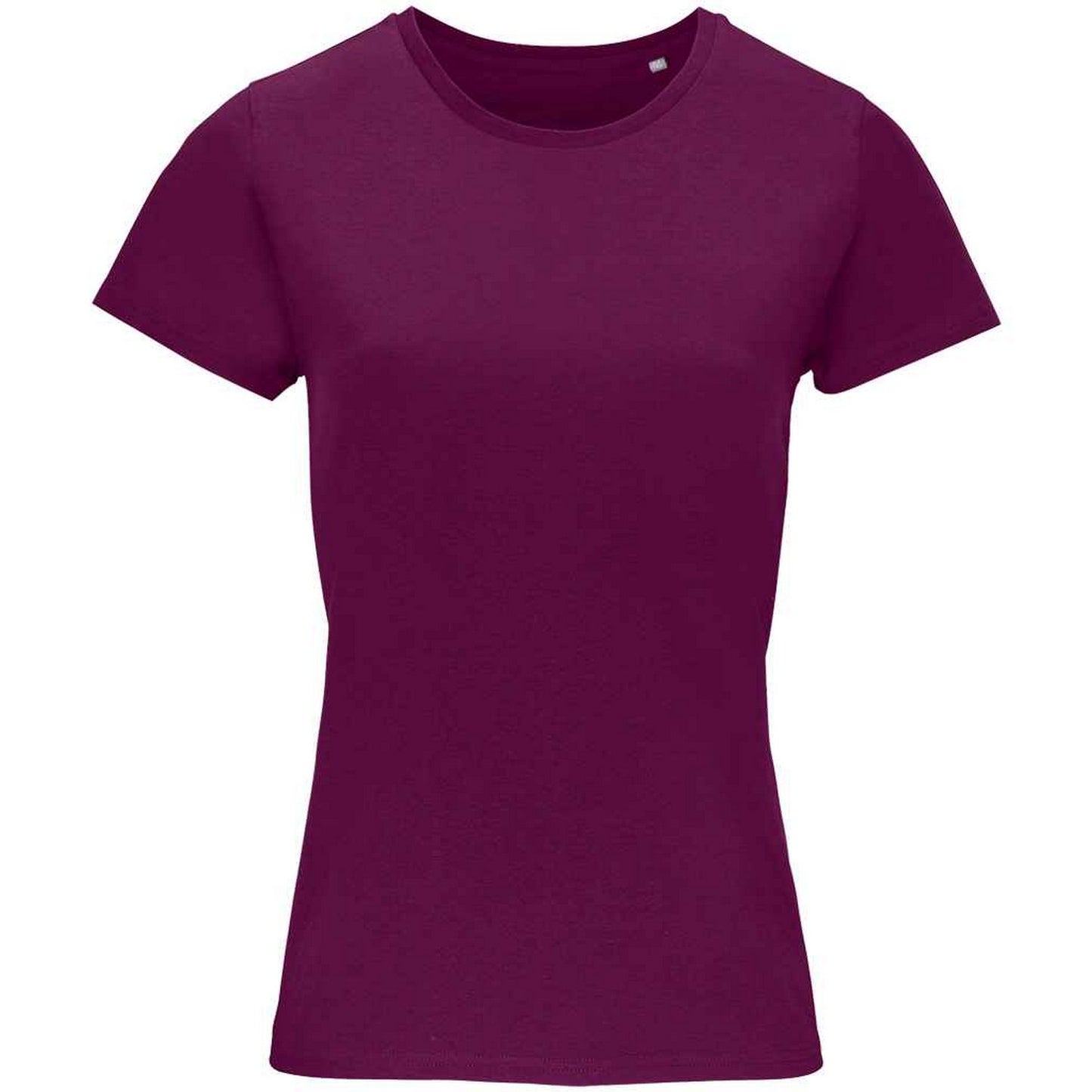 Burgundy - Lifestyle - SOLS Womens-Ladies Crusader Organic T-Shirt