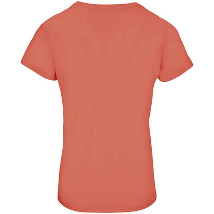 Pop Orange - Back - SOLS Womens-Ladies Crusader Organic T-Shirt