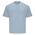 Sky Blue - Front - Awdis Unisex Adult 100 Oversized T-Shirt