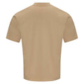 Desert Sand - Back - Awdis Unisex Adult 100 Oversized T-Shirt