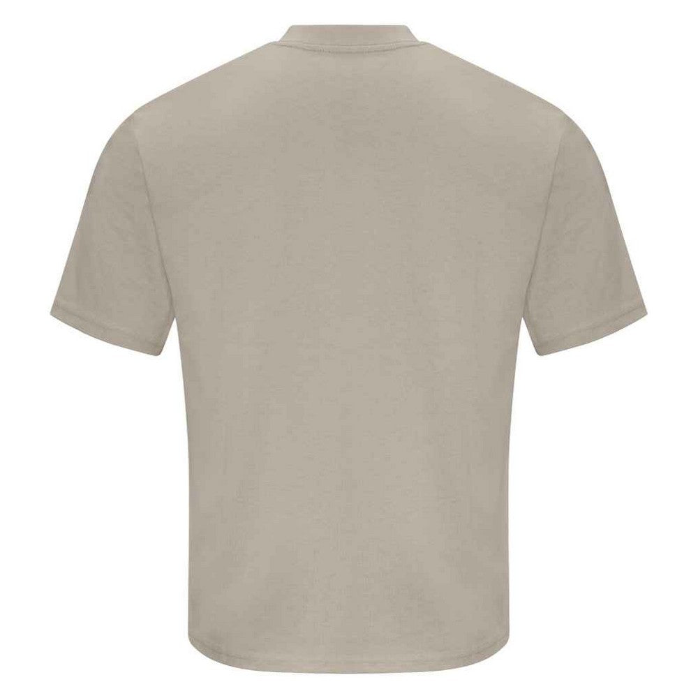 Natural Stone - Back - Awdis Unisex Adult 100 Oversized T-Shirt
