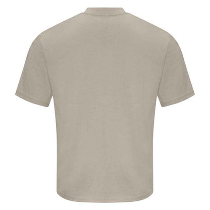 Natural Stone - Back - Awdis Unisex Adult 100 Oversized T-Shirt