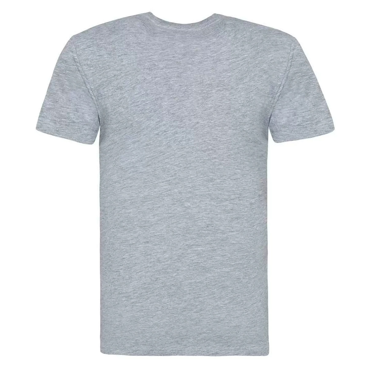 Heather Grey - Back - Awdis Unisex Adult 100 Oversized T-Shirt