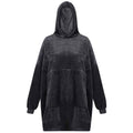 Seal Grey - Front - Regatta Unisex Adult Snuggler Fleece Oversized Hoodie