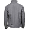 Grey Melange - Back - Tee Jays Mens Lightweight Active Soft Shell Jacket