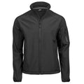Black - Front - Tee Jays Mens Lightweight Active Soft Shell Jacket