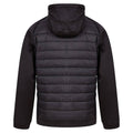 Black - Back - Tombo Unisex Adult Sports Padded Jacket