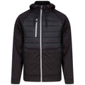Black - Front - Tombo Unisex Adult Sports Padded Jacket