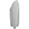 Grey - Side - SOLS Womens-Ladies Sully Marl Sweatshirt