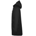 Deep Black - Side - NEOBLU Mens Antoine Wax Parka