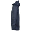 Night Blue - Back - NEOBLU Mens Antoine Wax Parka