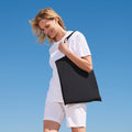 Black - Back - SOLS Awake Recycled Tote Bag