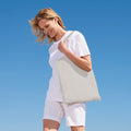 Natural - Back - SOLS Awake Recycled Tote Bag