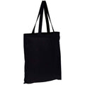 Black - Front - SOLS Awake Recycled Tote Bag