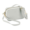 Soft Grey - Front - Bagbase Boutique Crossbody Bag