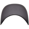 Dark Grey - Pack Shot - Flexfit Unisex Childrens-Kids Wooly Combed Baseball Cap