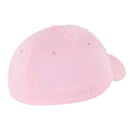 Pink - Side - Flexfit Unisex Childrens-Kids Wooly Combed Baseball Cap