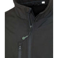 Black - Lifestyle - Result Genuine Recycled Womens-Ladies Printable Three Layer Soft Shell Jacket