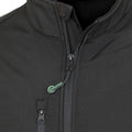 Black - Pack Shot - Result Genuine Recycled Womens-Ladies Printable Three Layer Soft Shell Jacket