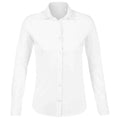 Optic White - Front - NEOBLU Womens-Ladies Balthazar Jersey Long-Sleeved Shirt