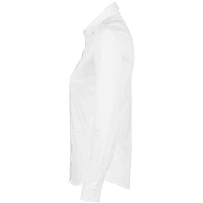 Optic White - Back - NEOBLU Womens-Ladies Balthazar Jersey Long-Sleeved Shirt