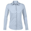 Soft Blue - Front - NEOBLU Womens-Ladies Balthazar Jersey Long-Sleeved Shirt