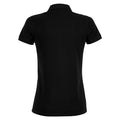 Deep Black - Side - NEOBLU Womens-Ladies Owen Pique Polo Shirt