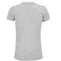 Grey - Side - SOLS Womens-Ladies Planet Marl Pique Organic Polo Shirt