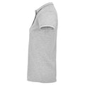 Grey - Lifestyle - SOLS Womens-Ladies Planet Marl Pique Organic Polo Shirt