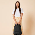 Black - Side - Bagbase Boutique Backpack