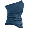 Steel Blue - Front - Beechfield Unisex Adult Morf Merino Wool Snood