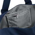 Navy - Back - Bagbase Essentials Recycled Holdall