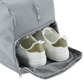 Pure Grey - Side - Bagbase Essentials Recycled Holdall