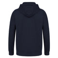 Navy - Side - Henbury Unisex Adult Sustainable Hoodie