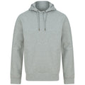 Heather Grey - Front - Henbury Unisex Adult Sustainable Hoodie