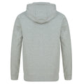 Heather Grey - Back - Henbury Unisex Adult Sustainable Hoodie