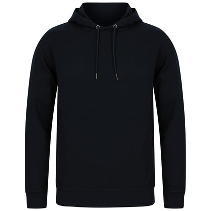 Black - Front - Henbury Unisex Adult Sustainable Hoodie