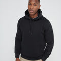 Black - Back - Henbury Unisex Adult Sustainable Hoodie