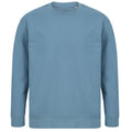 Stone Blue - Front - SF Unisex Adult Fashion Sustainable Sweatshirt