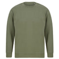 Khaki - Front - SF Unisex Adult Fashion Sustainable Sweatshirt
