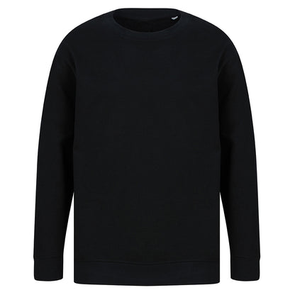 Black - Front - SF Unisex Adult Fashion Sustainable Sweatshirt