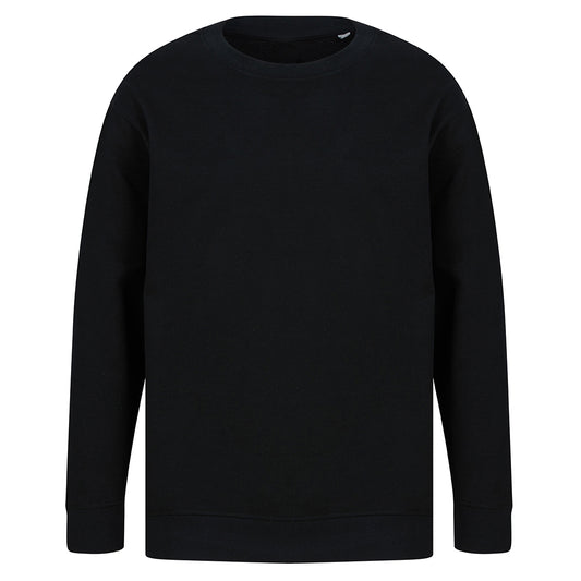 Black - Front - SF Unisex Adult Fashion Sustainable Sweatshirt
