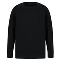 Black - Front - SF Unisex Adult Fashion Sustainable Sweatshirt
