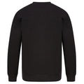 Black - Side - Henbury Unisex Adult Sustainable Sweatshirt