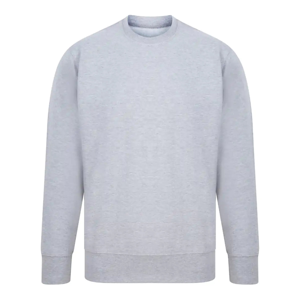 Heather Marl - Front - Mantis Unisex Adult Essential Marl Sweatshirt