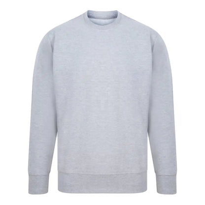 Heather Marl - Front - Mantis Unisex Adult Essential Marl Sweatshirt